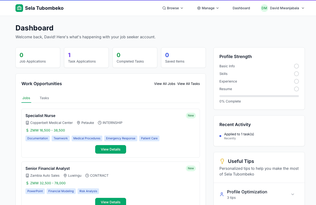 Lusaka-based Retailer case study image 3